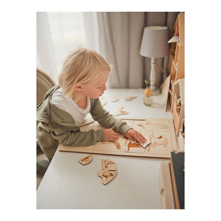 Stuka Puka - Holz Puzzle Wildgans und Freunde (deutsch)