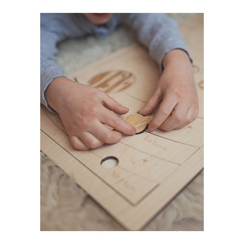 Stuka Puka - Holz Puzzle Unser Sonnensystem (deutsch)