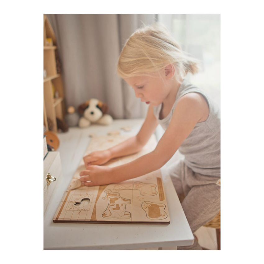 Stuka Puka - Holz Puzzle Bauernhof (deutsch)
