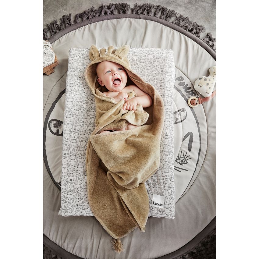 Elodie  - Kapuzen Badetuch Giraffe Kindly Konrad