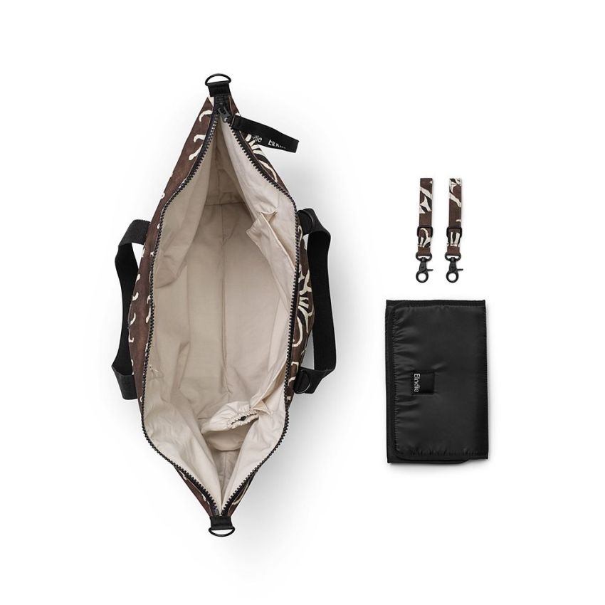 Elodie - Wickeltasche Softshell White Tiger