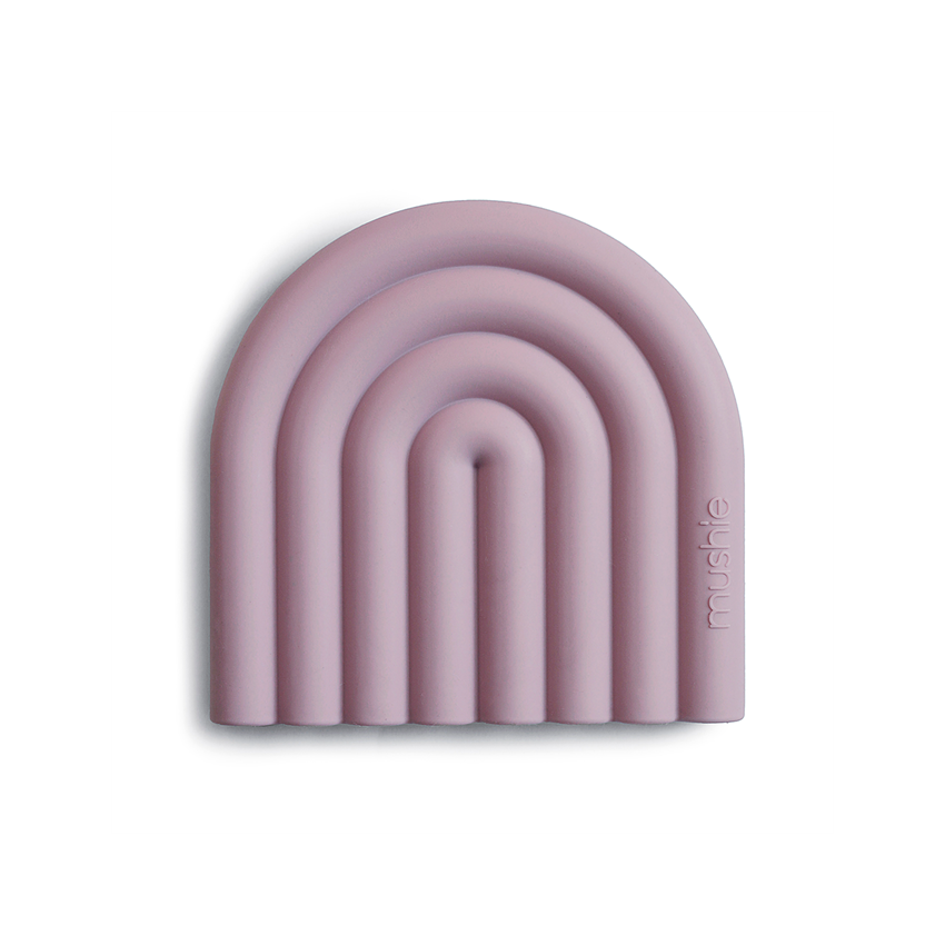 Mushie - Beissling Regenbogen Mauve