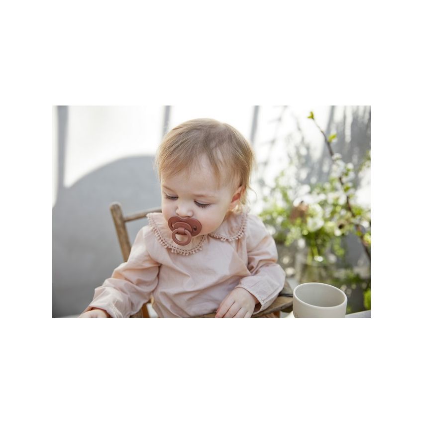 Elodie - Schnuller Bambus Juniper Blue Latex 3M+