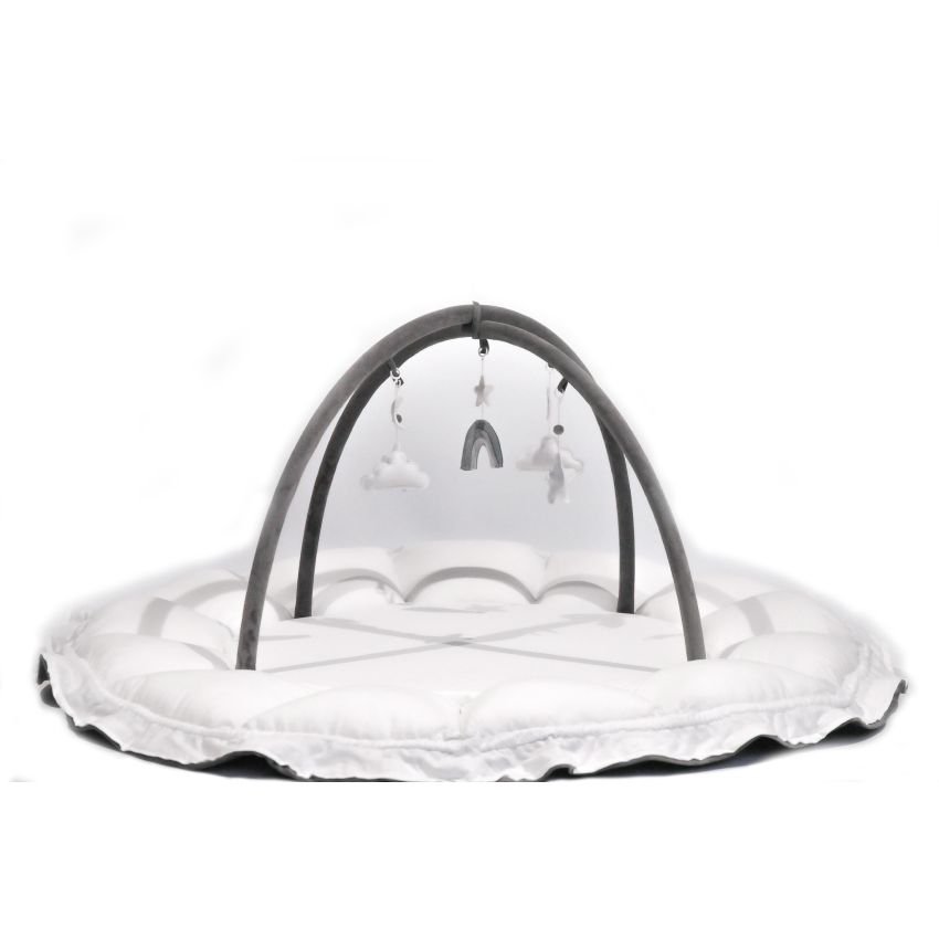 Lilac Sunday - Babyinsel rund 2 in 1 Olivia grau, Spielzeug grau