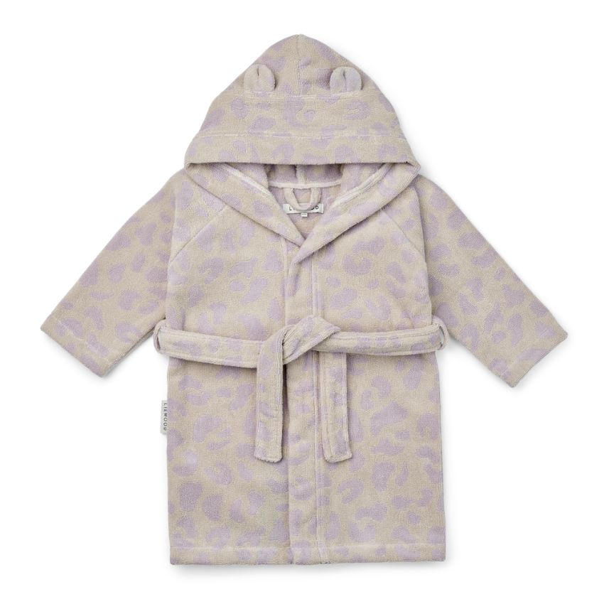 LIEWOOD - Rollo Bademantel Leo Misty Lilac