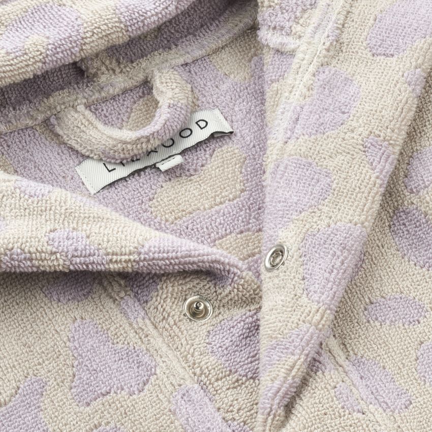 LIEWOOD - Rollo Bademantel Leo Misty Lilac
