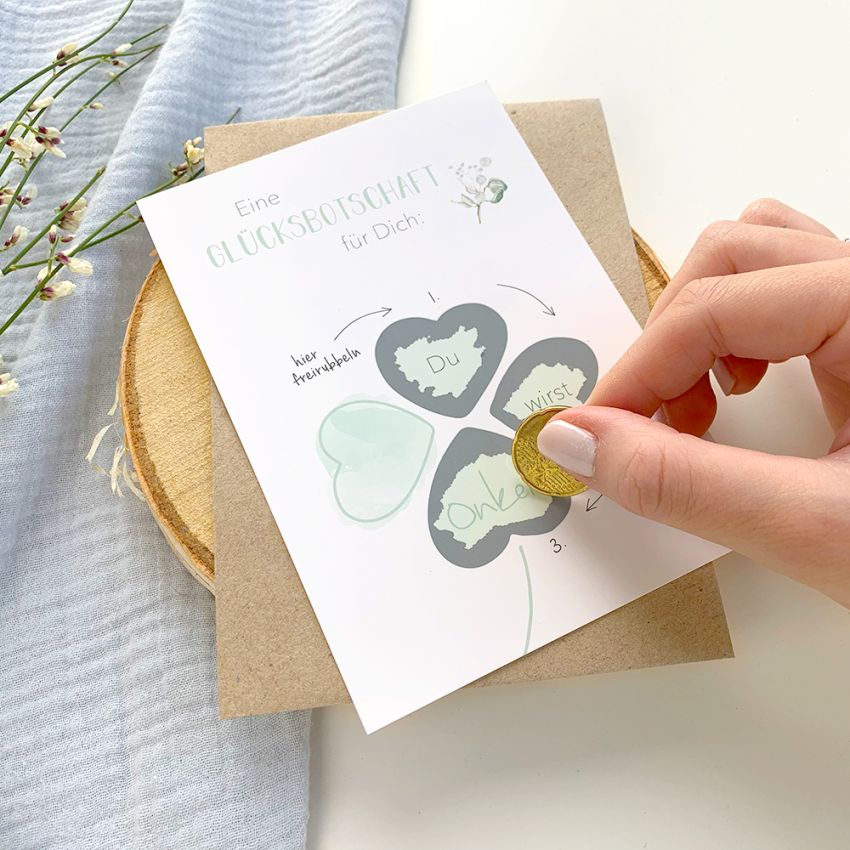 mintkind - Rubbelkarte 