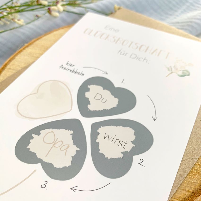 mintkind - Rubbelkarte 