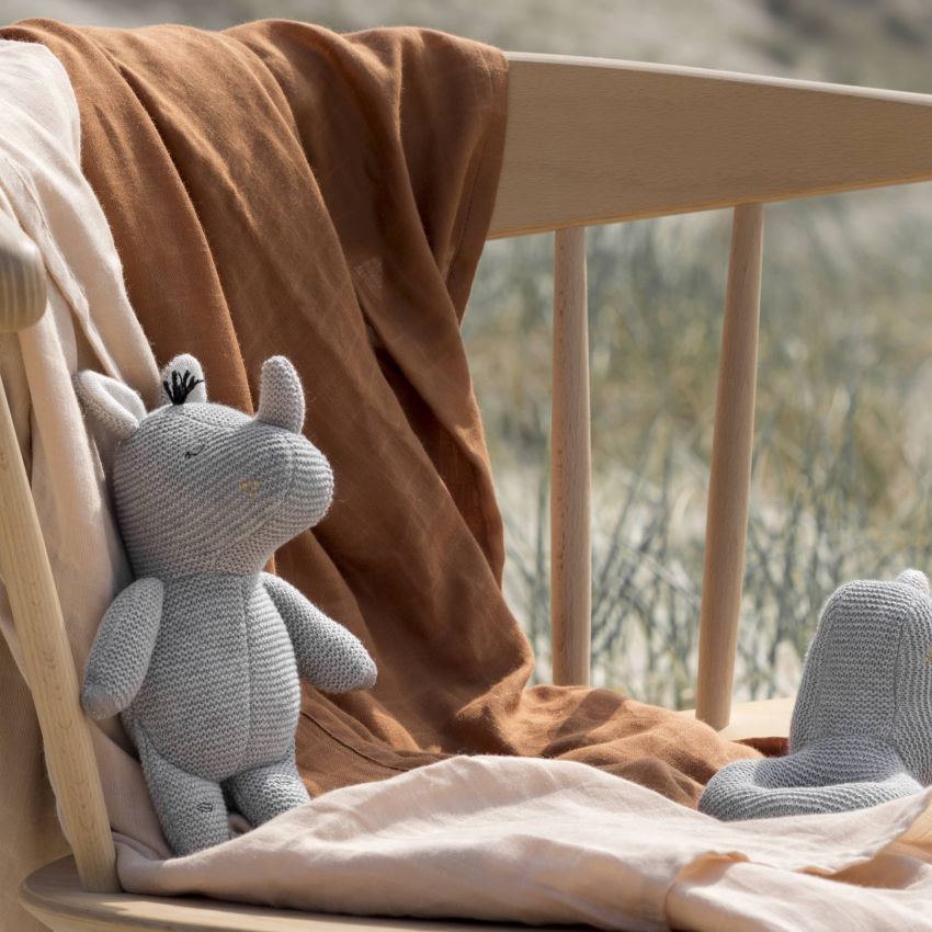 Baby Bello -  Ruby das Nashorn Kuscheltier