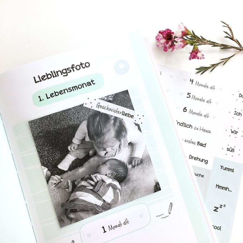 mintkind - Stickerbogen 