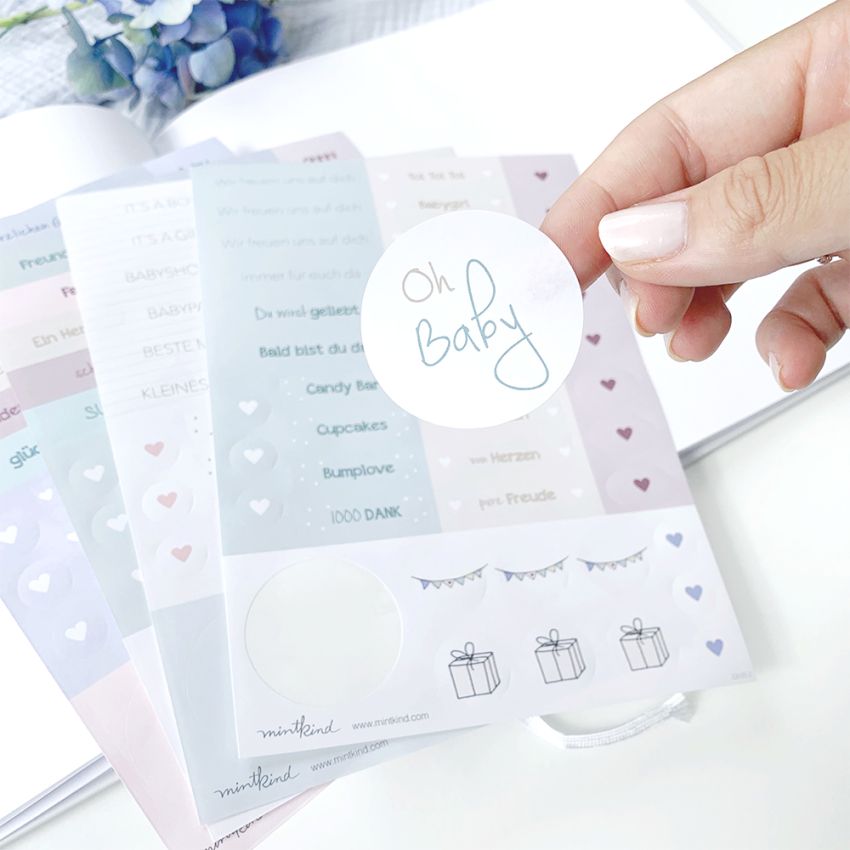 mintkind - Stickerbogen 