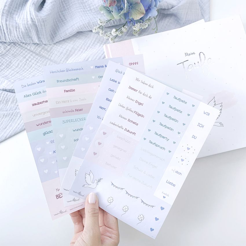 mintkind - Stickerbogen 