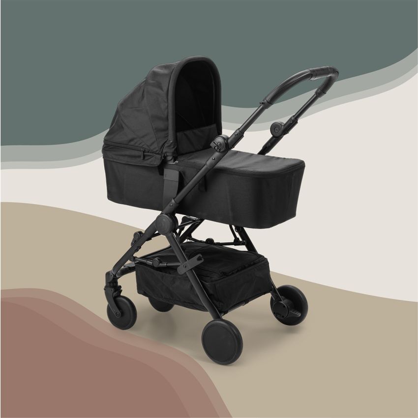 Elodie - Babywanne Schwarz für Mondo Buggy