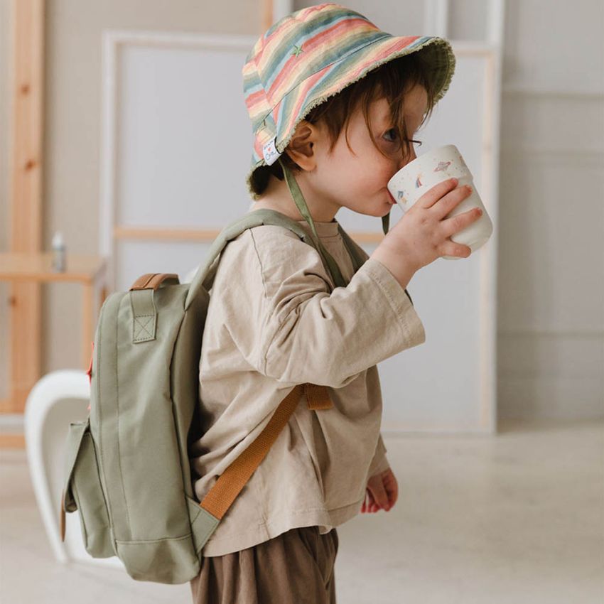 Elodie x CLARA HALLENCREUTZ - Sonnenhut wendbar Rainbow Trails