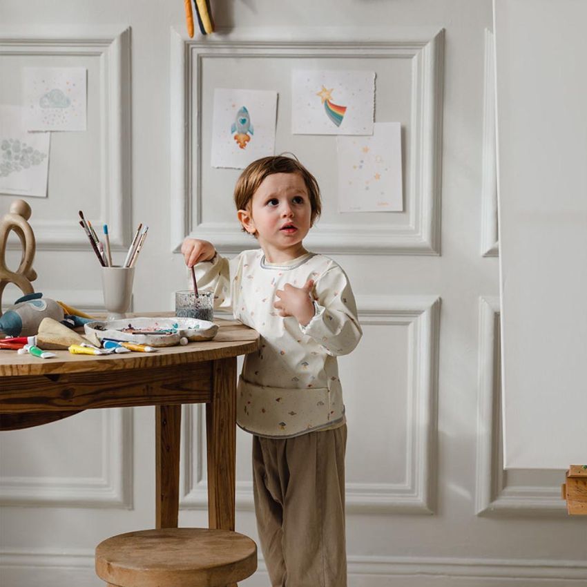 Elodie x CLARA HALLENCREUTZ - Schürze langarm Spaceland