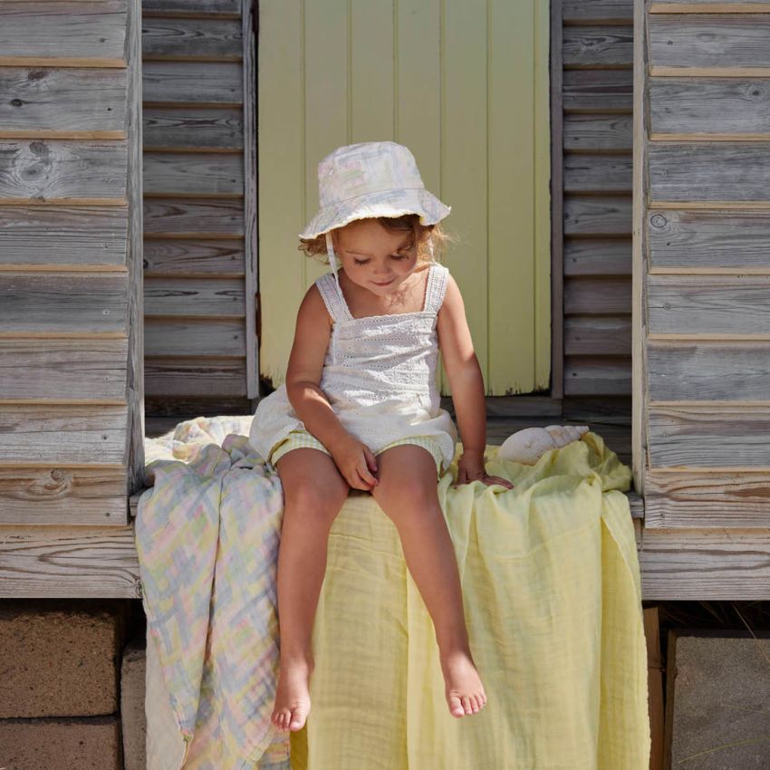 Elodie - Crinkle-Decke Pastel Braids