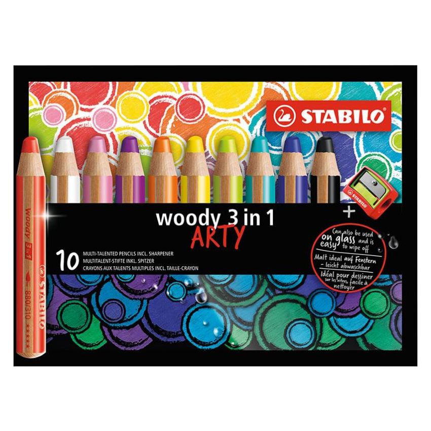 STABILO - Buntstifte woody 3 in 1