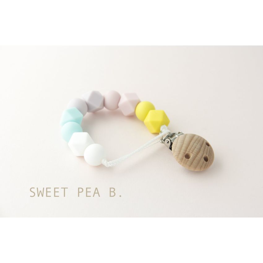 littleCHEW - Schnullerclip Sweet Pea