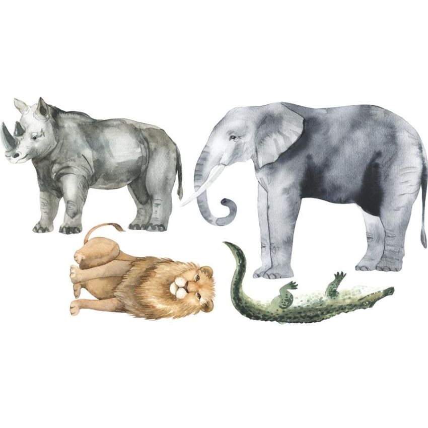 Ginger Monkey - Safari Animals 1/2 Set