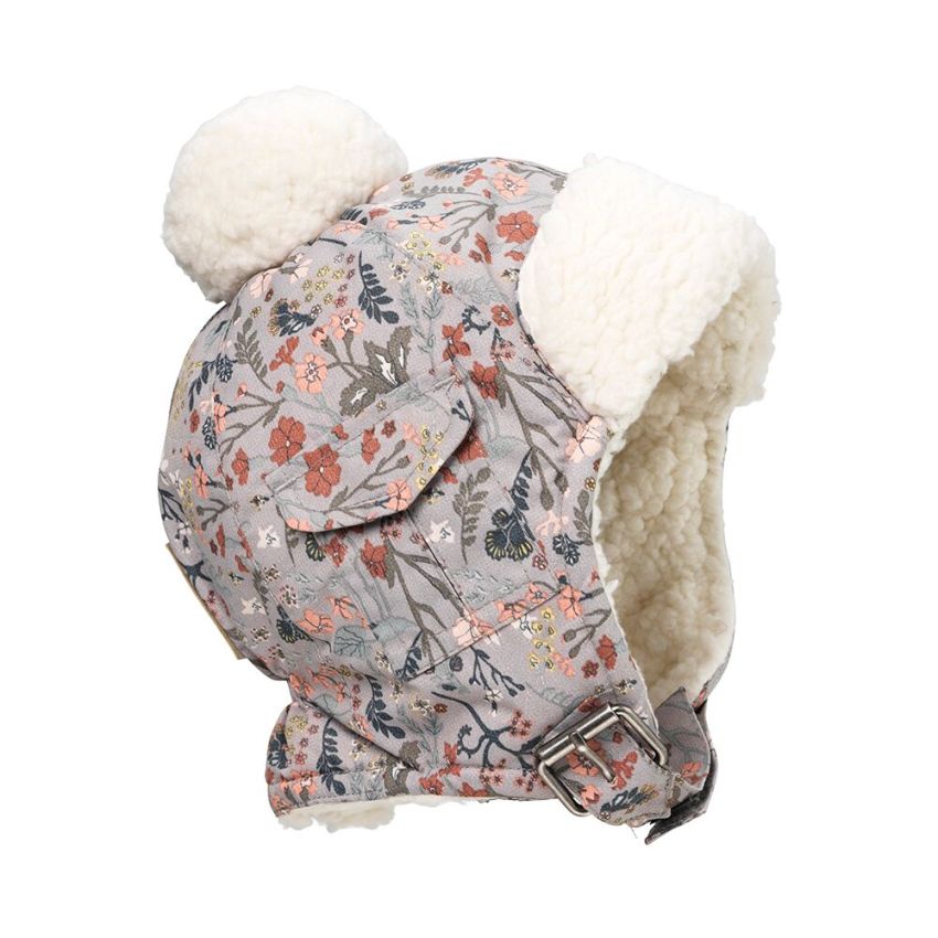 Elodie - Winter Cap Vintage Flower