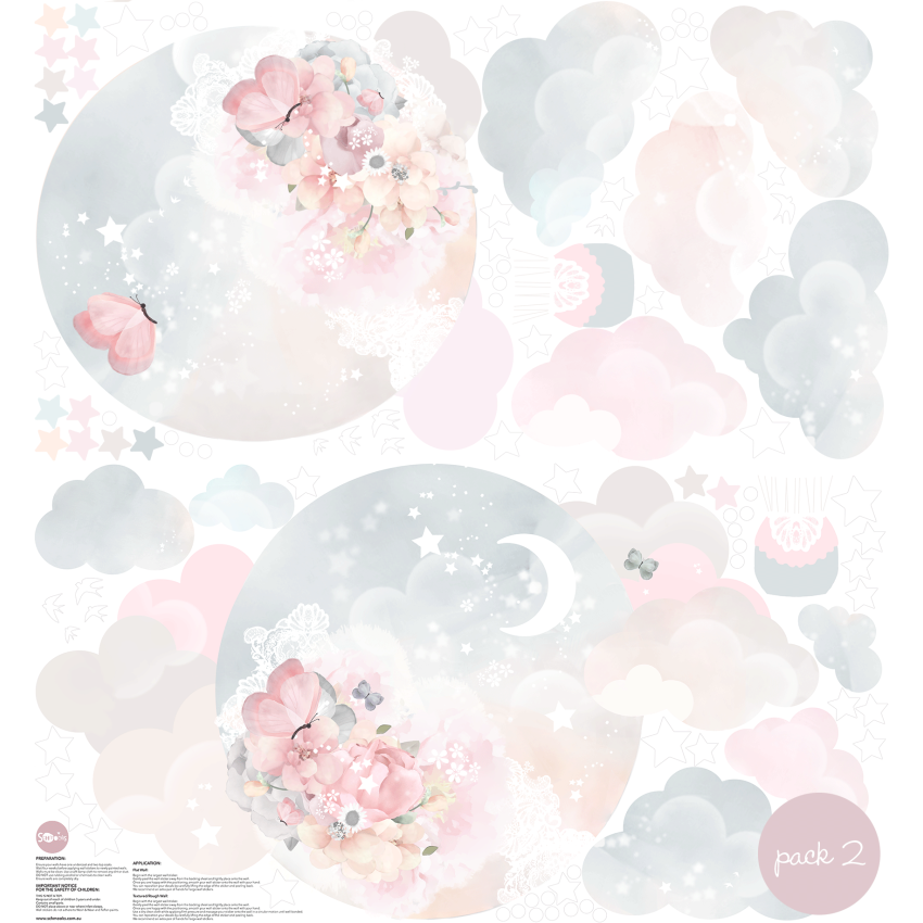 Schmooks - Wandsticker Ballon Dreams Pack 2