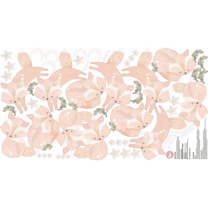 Schmooks - Wandsticker Füchslein