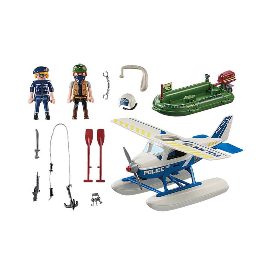PLAYMOBIL® 70779 - Polizei-Wasserflugzeug: Schmuggler-Verfolgung