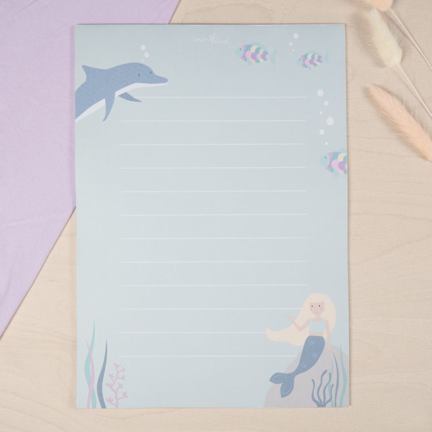 mintkind - Briefpapierset Meerjungfrau