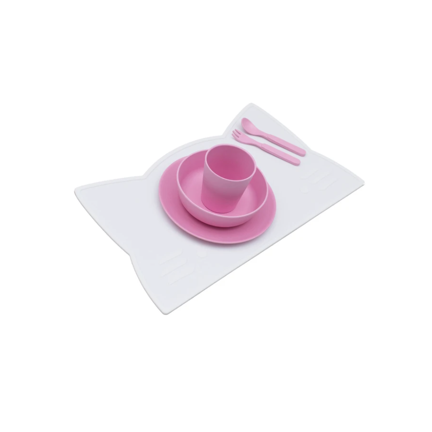 we might be tiny - Silikon Tischset Cat Snow White