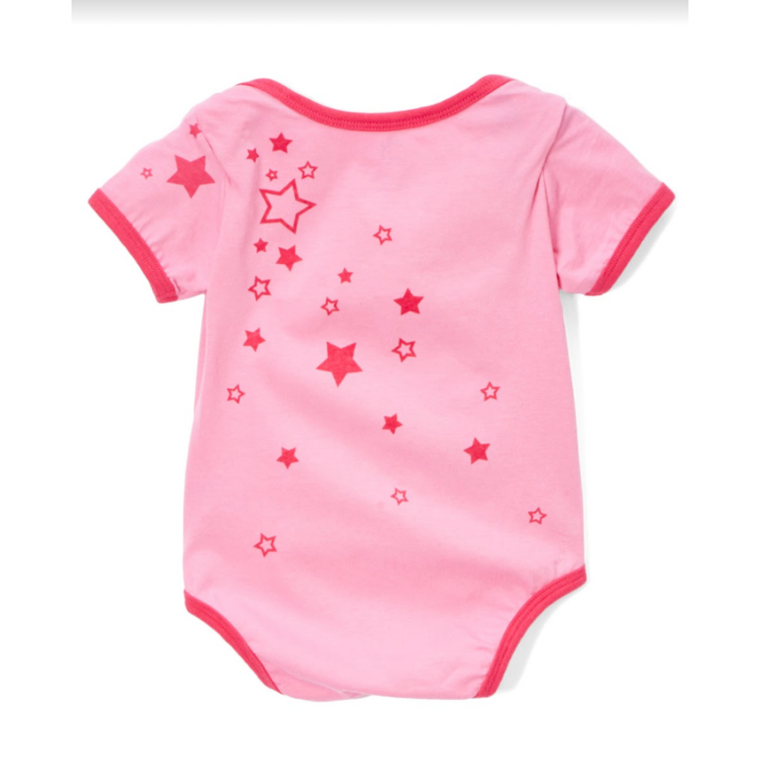 Doodle Pants - Body Regenbogen Einhorn Pink