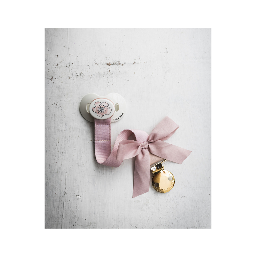 Elodie - Schnuller- Band Powder Pink
