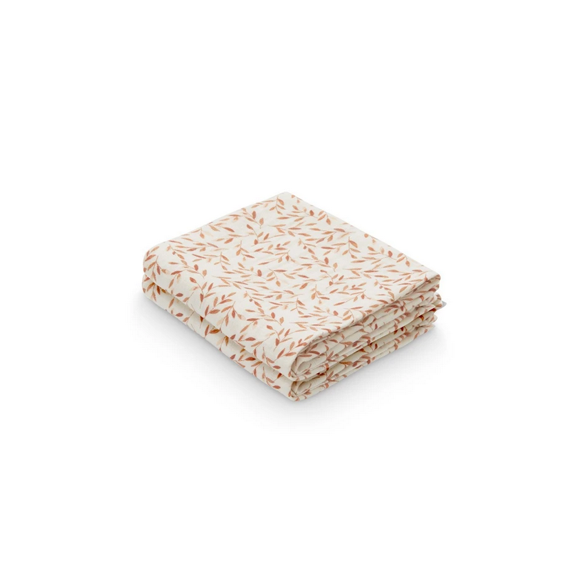 Cam Cam Copenhagen Muslin 2er Set Caramel Leaves