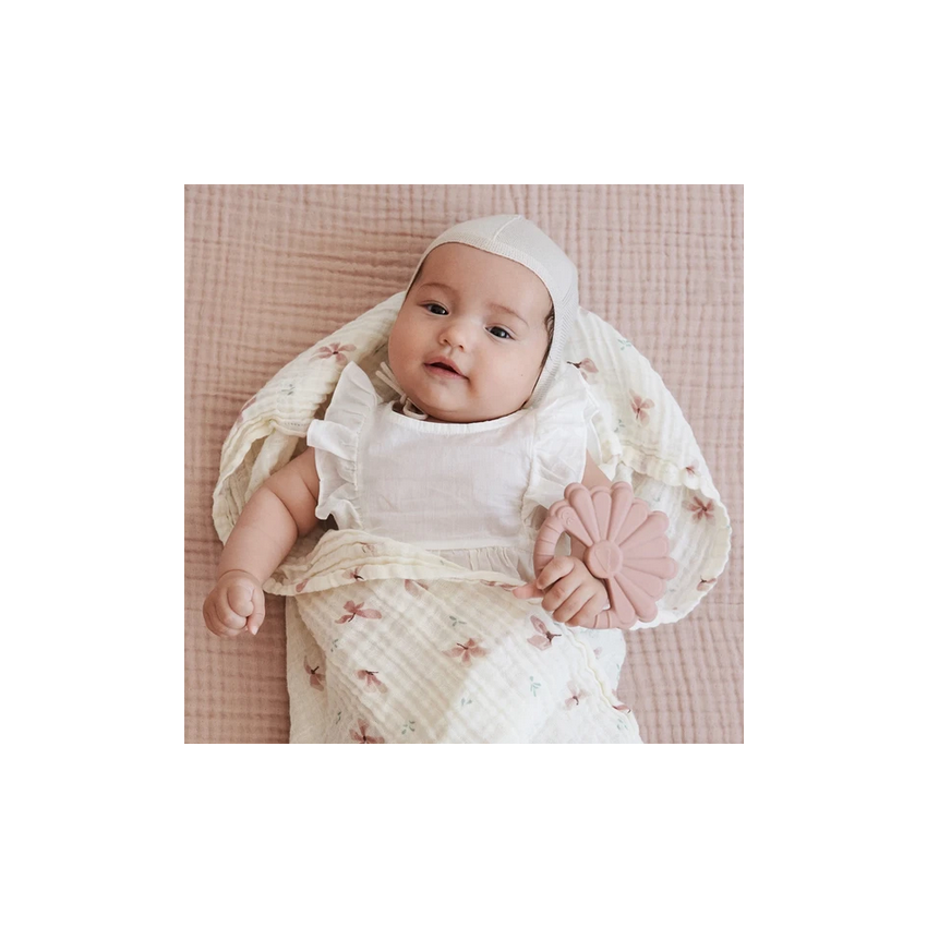 Cam Cam Copenhagen Muslin 3er Set Windflower Creme, Dusty Rose, Powder