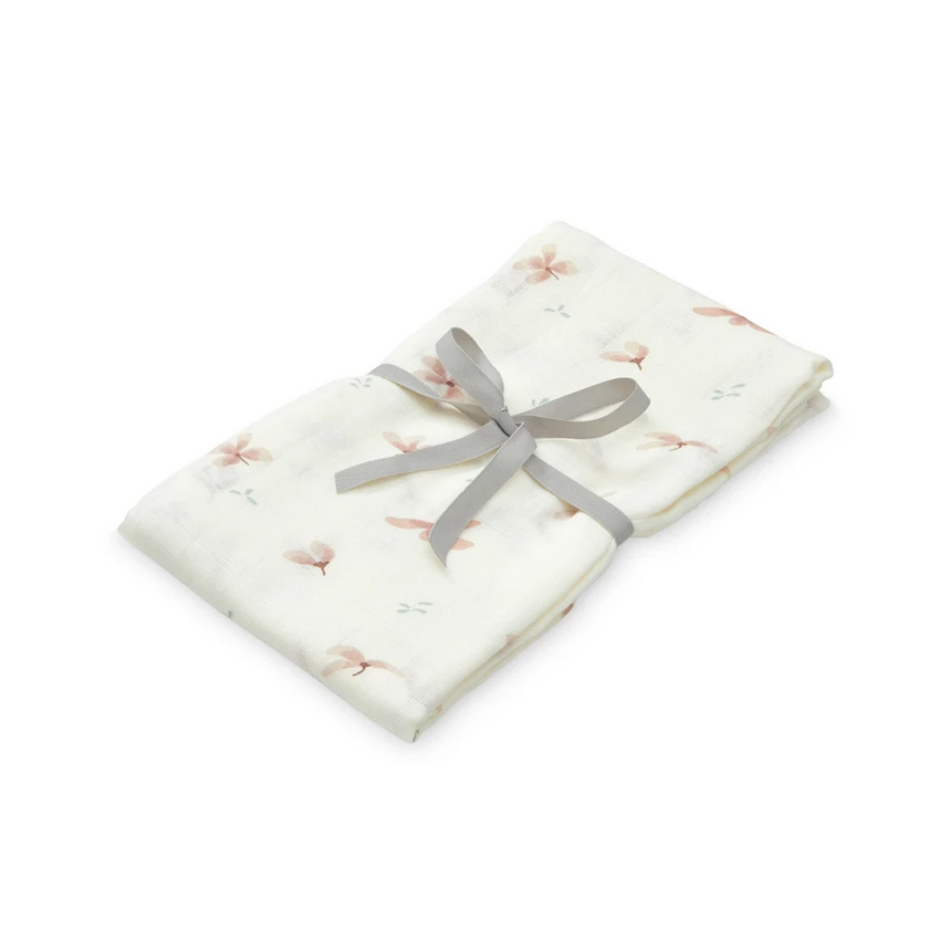Cam Cam Copenhagen Swaddle Muslin Windflower Creme 120x120