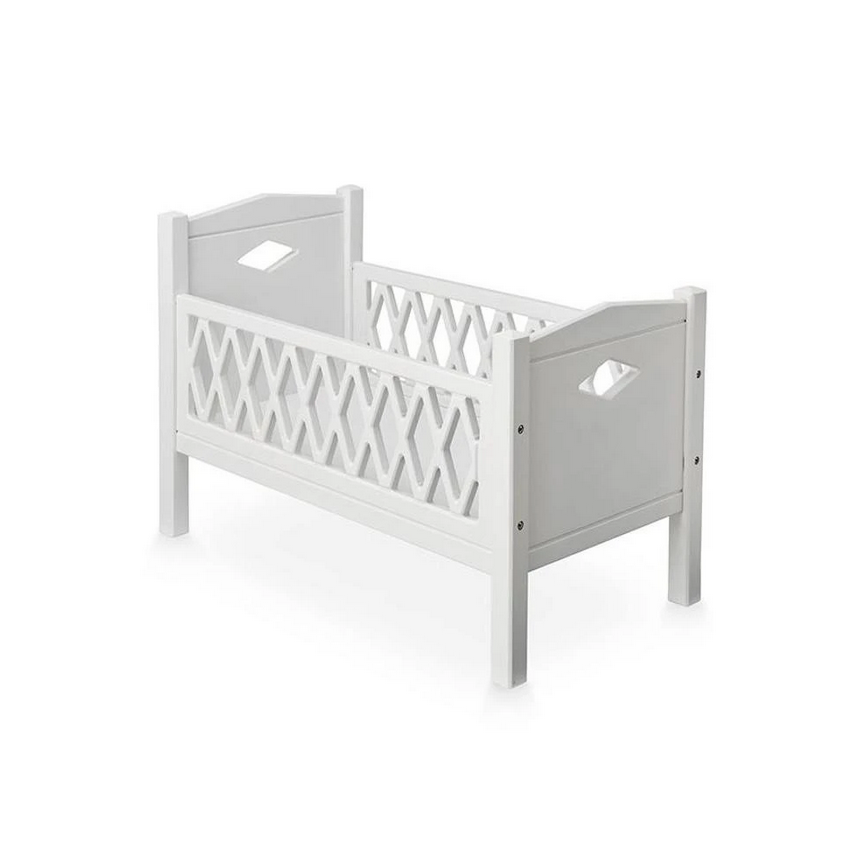 Cam Cam Copenhagen - Puppenbett Harlequim Weiss