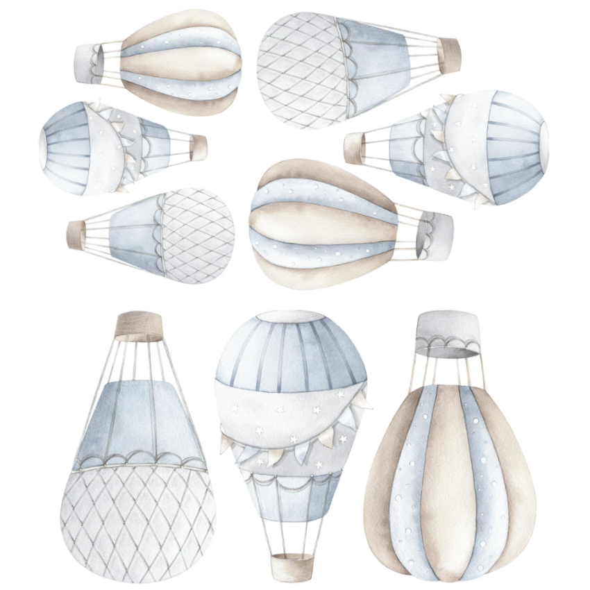 Ginger Monkey - Hot Air Balloon