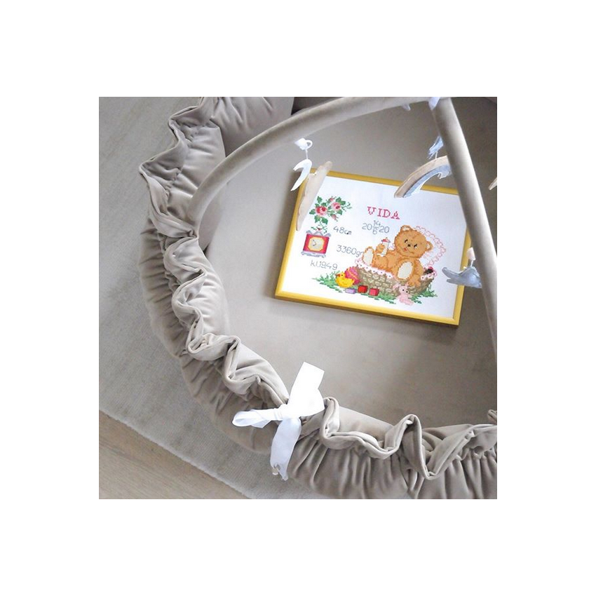 Lilac Sunday - Babyinsel rund 2 in 1 Olivia grau, Spielzeug grau