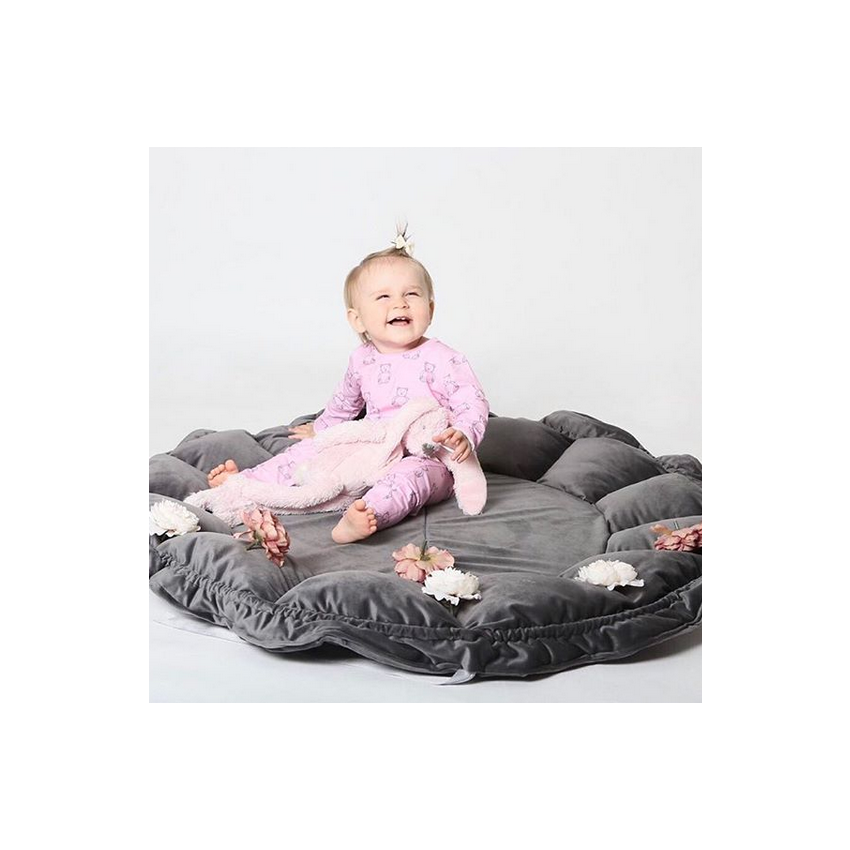 Lilac Sunday - Babyinsel rund 2 in 1 Olivia grau, Spielzeug grau