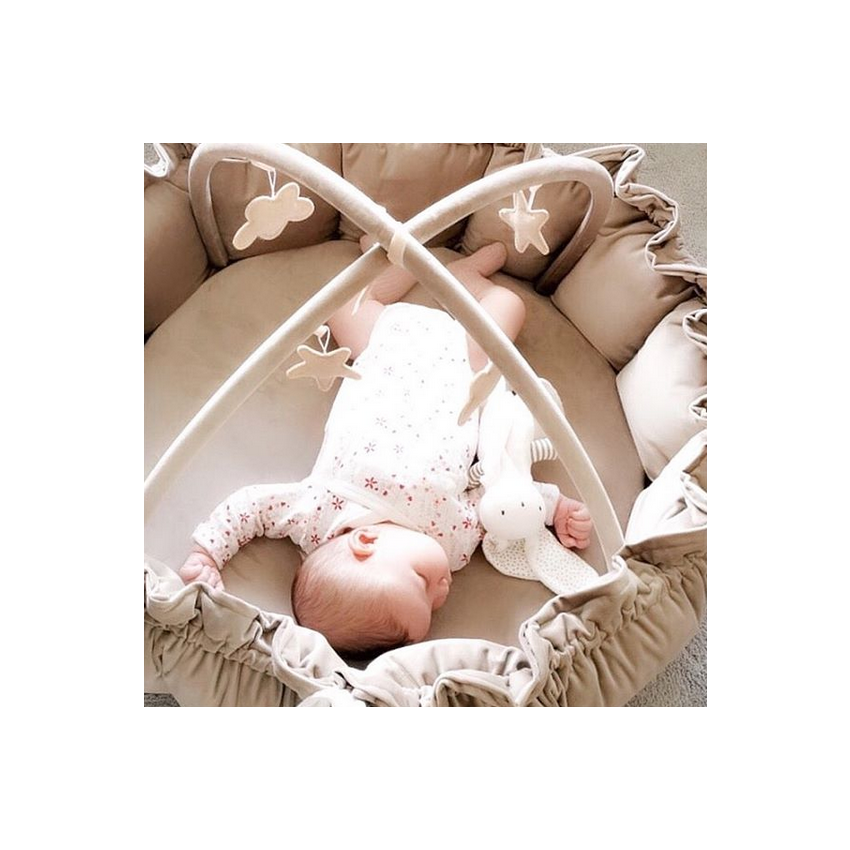 Lilac Sunday - Babyinsel rund 2 in 1 Olivia grau, Spielzeug grau