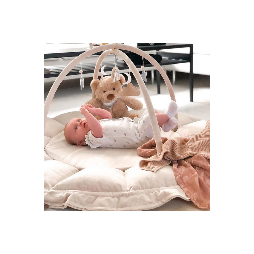 Lilac Sunday - Babyinsel rund 2 in 1 Olivia grau, Spielzeug grau