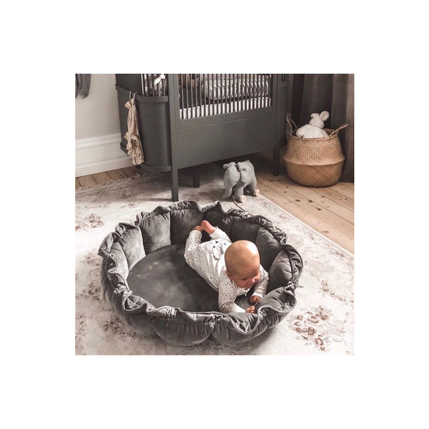 Lilac Sunday - Babyinsel rund 2 in 1 Olivia grau, Spielzeug grau