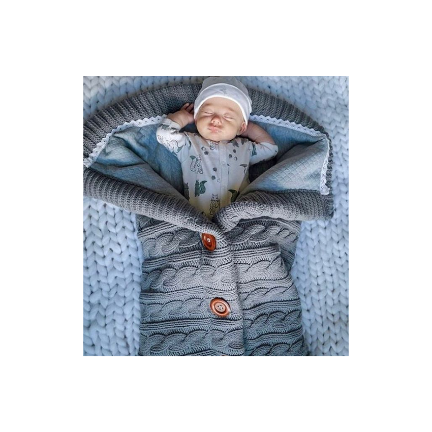 ByMilla - Fusssack Oliver small Grau - grau