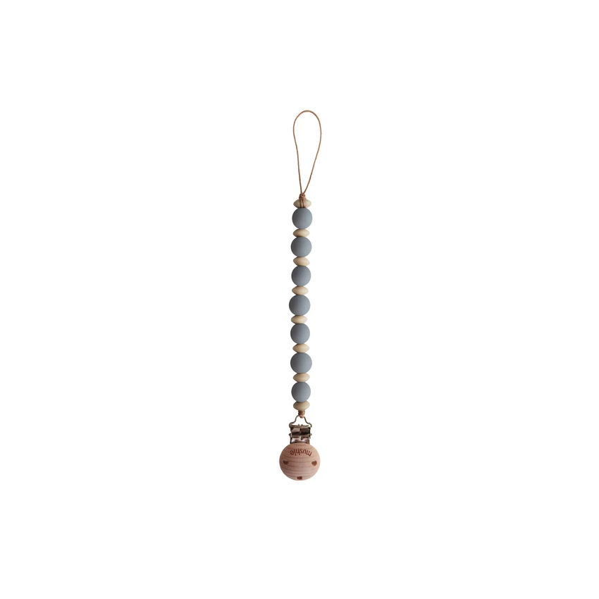 Mushie - Schnullerclip Ari Stone