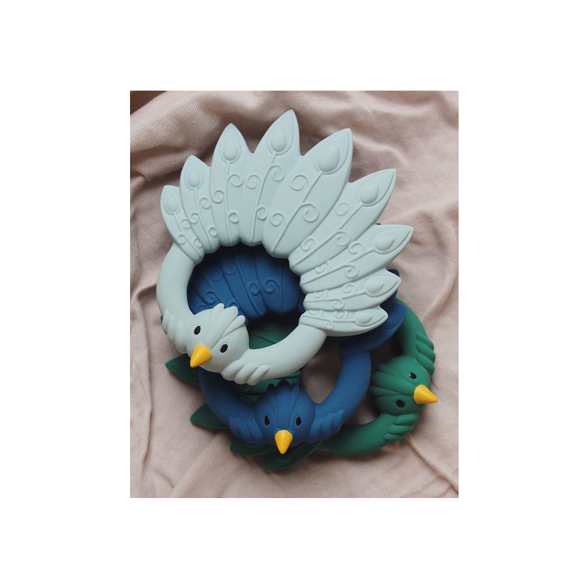 Natruba - Greifling Beissling Pfau Hellblau