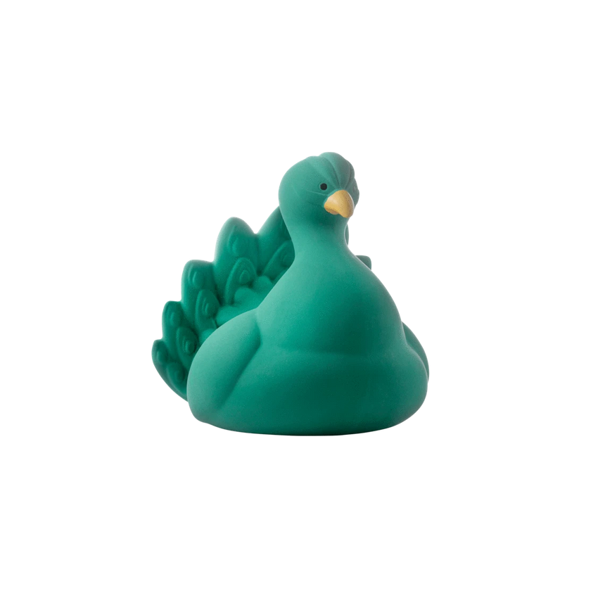 Natruba - Badespielzeug Beissling Pfau Grün