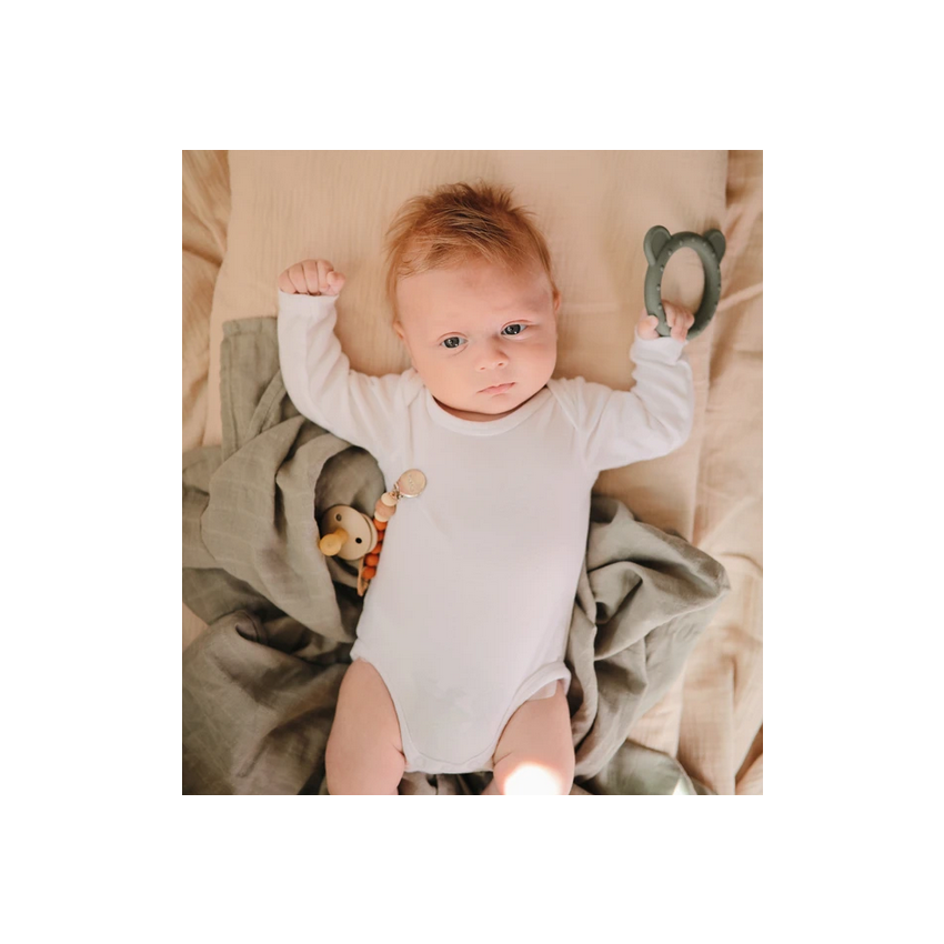 Mushie - Beissling Bär Natural