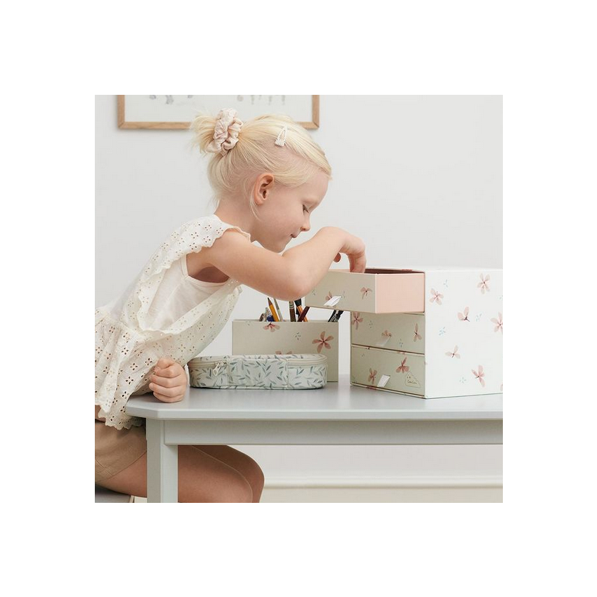 Cam Cam Copenhagen - Schubladenbox Minidresser Windflower Creme