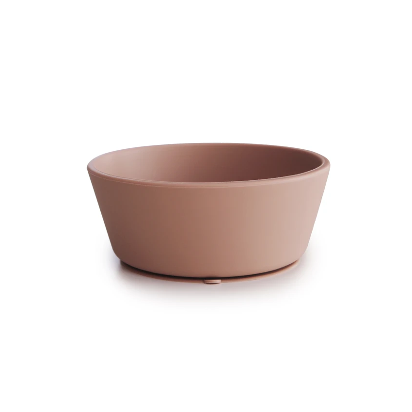 Mushie - Silikon Saugnapfschale Blush