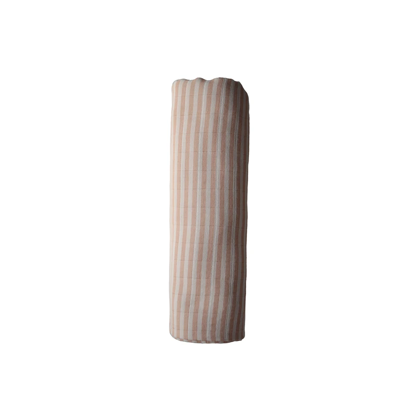 Mushie - Swaddle Natural Stripe