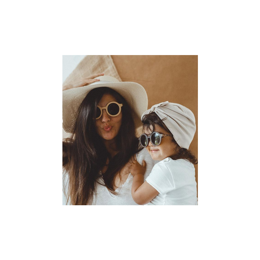 Mrs Ertha - Mama & Papa Sonnenbrille Erwachsene Flamingo